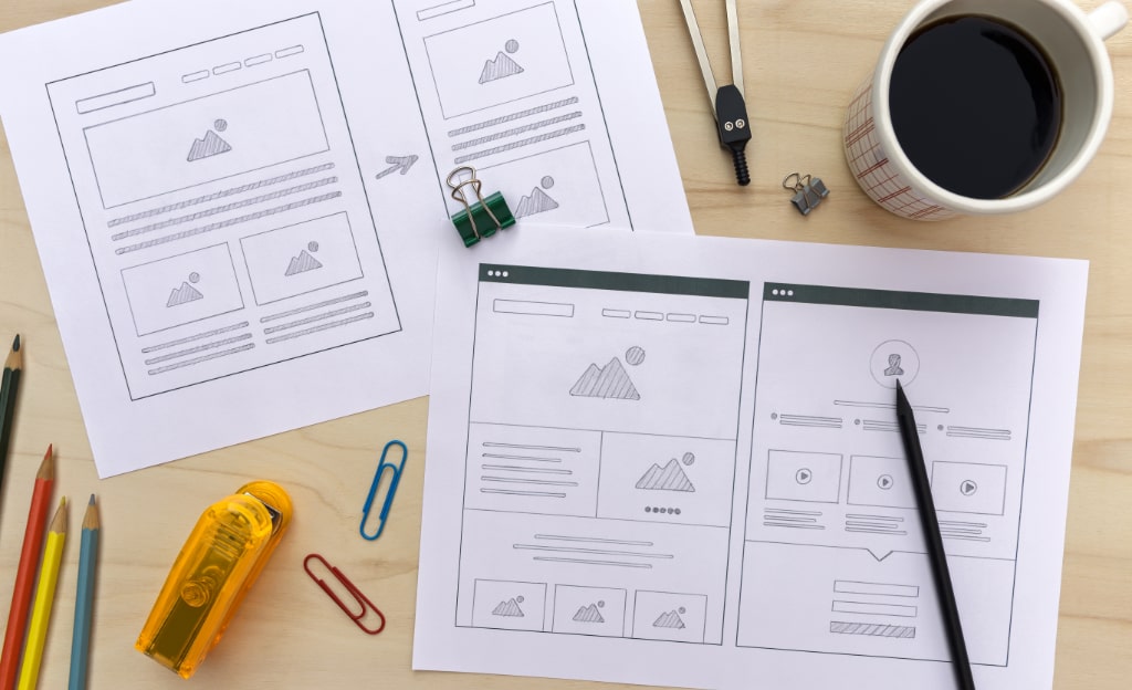 Website Wireframes